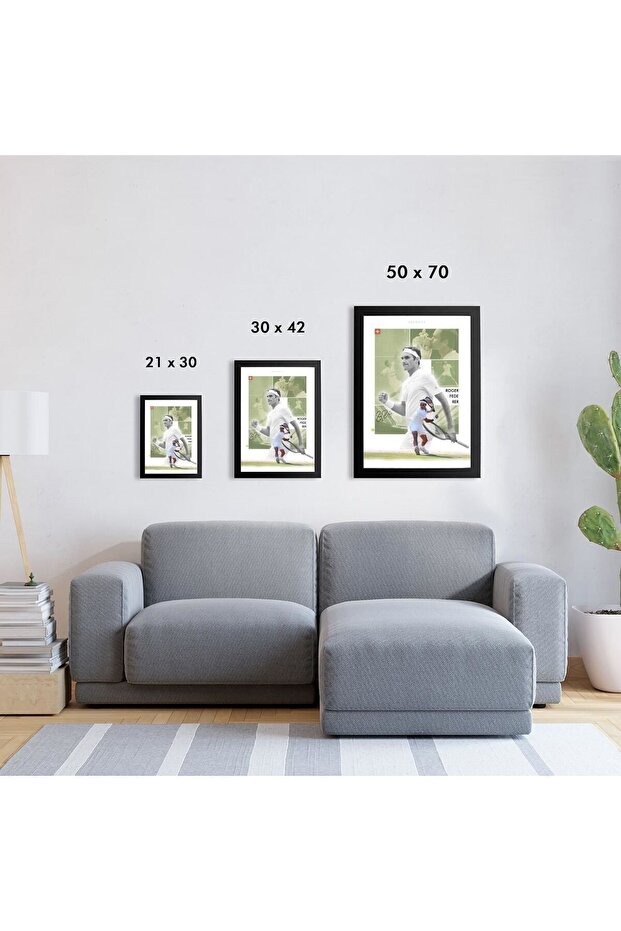 Roger Federer, Tenis Poster Tablo - 6