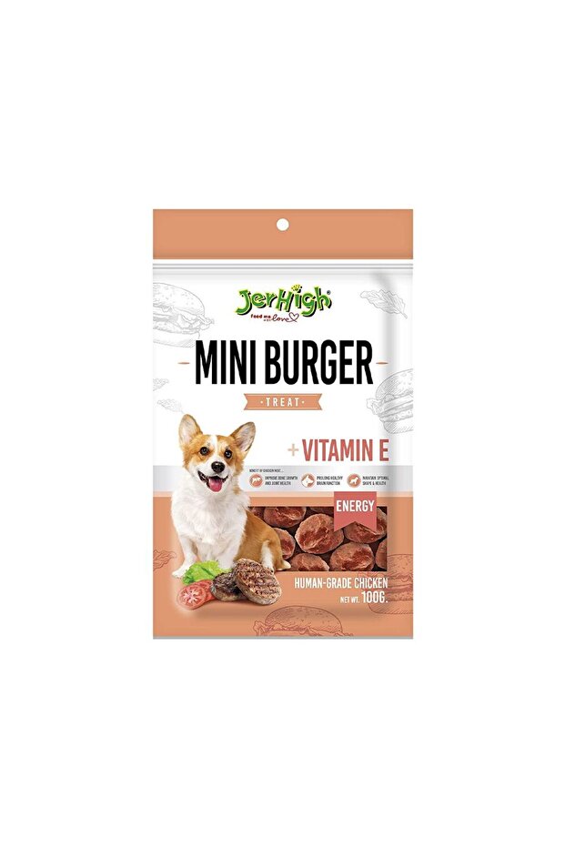 Dog Snack Mini Burger Stick 100G