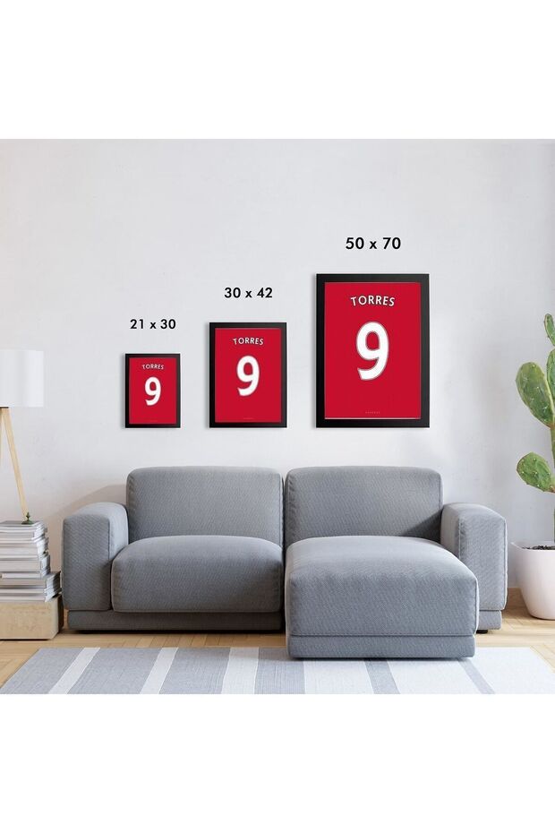 Fernando Torres Forma Poster Tablo - 6