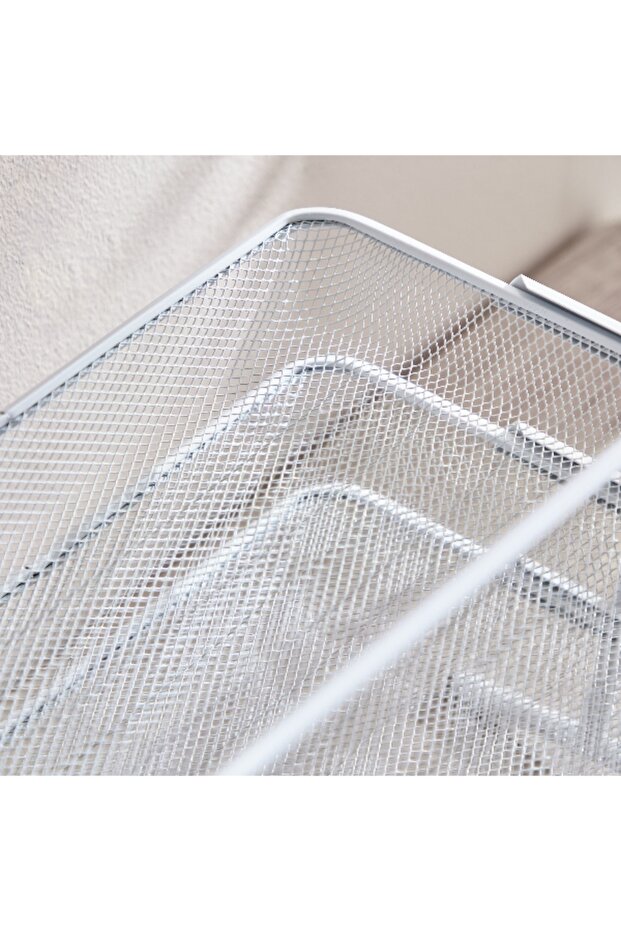 رف ملفات شبكي بثلاث طبقات - 5