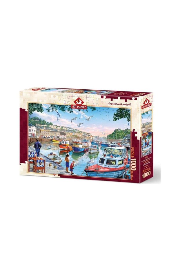 Little Fishers in the Port Puzzle - 1000 Pieces, Model 4231