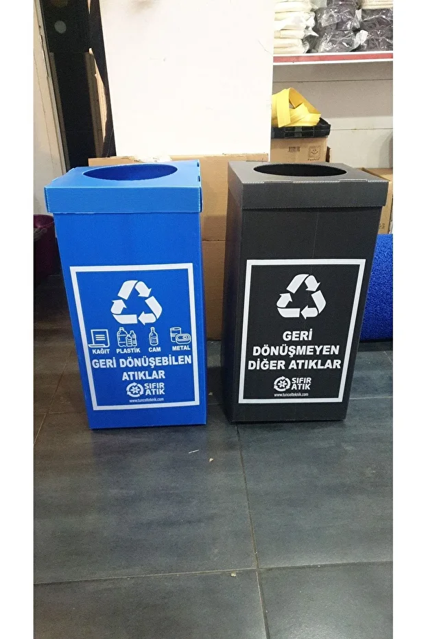 Sıfır Atık Kolisi 70 Litre 2li Set - 2