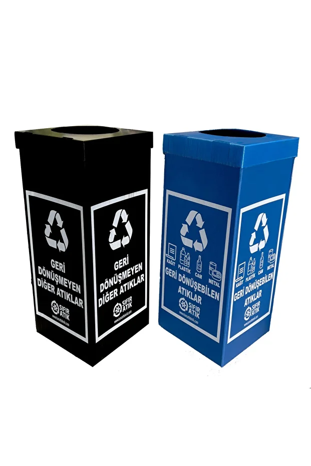 Sıfır Atık Kolisi 70 Litre 2li Set - 1