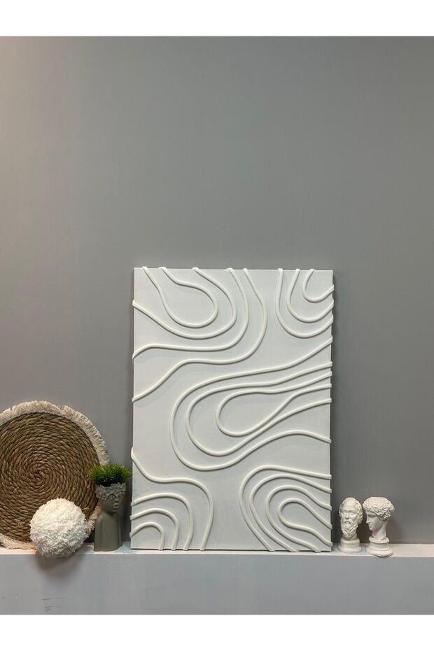 DEKORATİF EL YAPIMI TABLO - 2