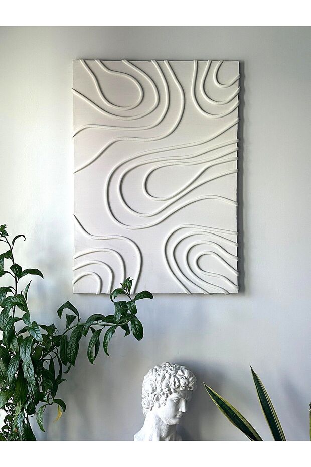 DEKORATİF EL YAPIMI TABLO - 1