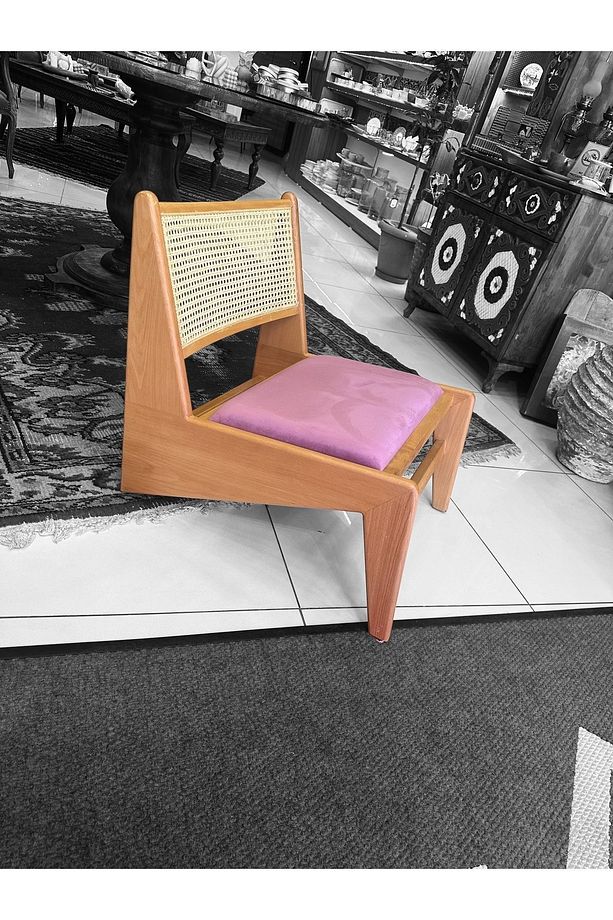 Salon Bahçe Berjer Tasarım Kanguru Kayın Ağacı Hazeran Tekli - 3