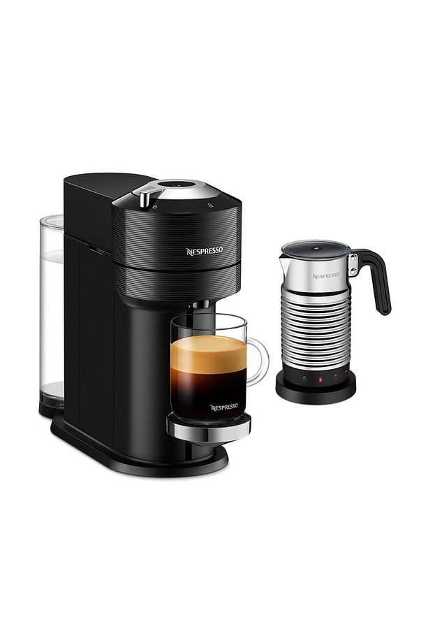 Vertuo Bundle Next C Premium Black+Aero 4 Kapsül Kahve Makinesi - 1