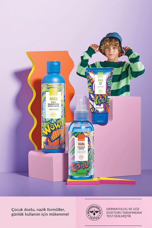 Kids Wow 2 si 1 Arada Saç ve Vücut Çocuk Şampuanı 200 Ml. - 3