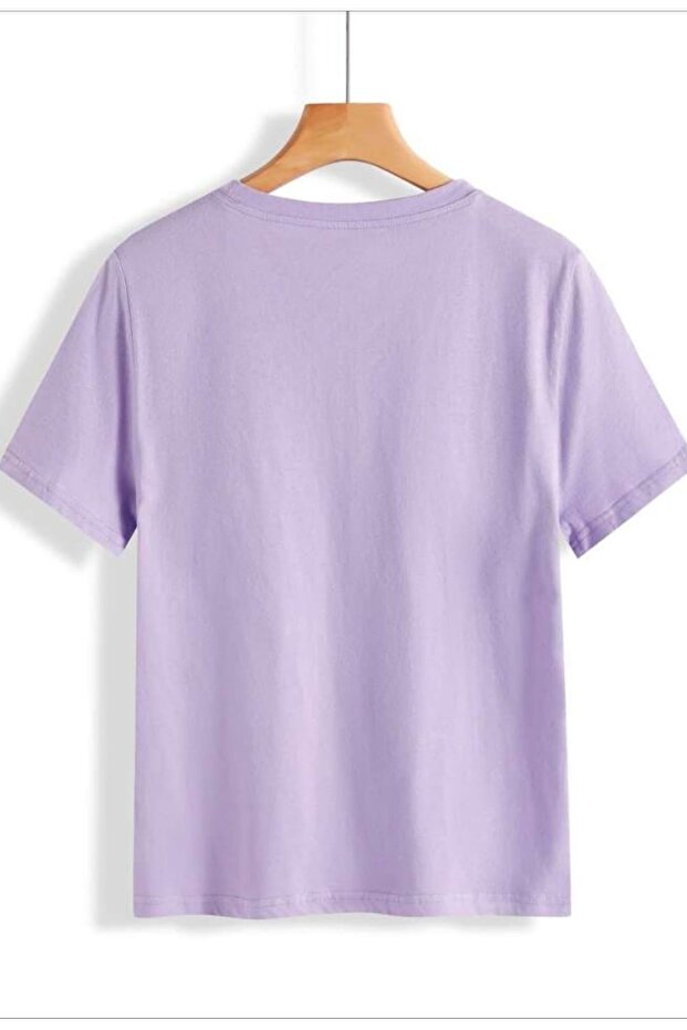 Fermuar Bebek Baskılı Oversize Hamile Tişört - 2