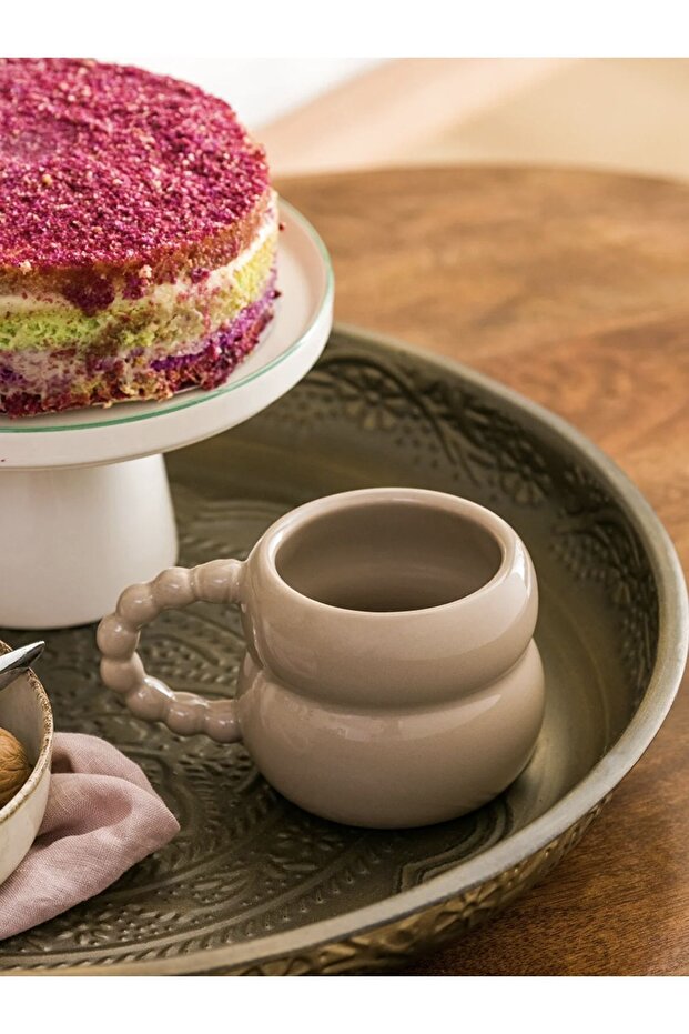 El Yapımı Handmade Seramik Kupa 280 ml - 2