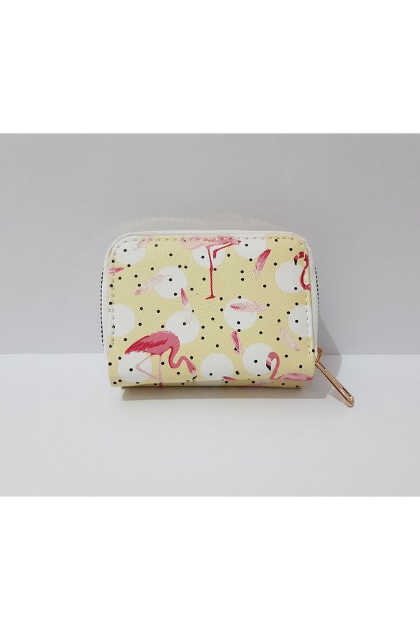 Çocuk Cüzdan 11x8 CM Flamingo Desenli Çocuk Cüzdanı - 6