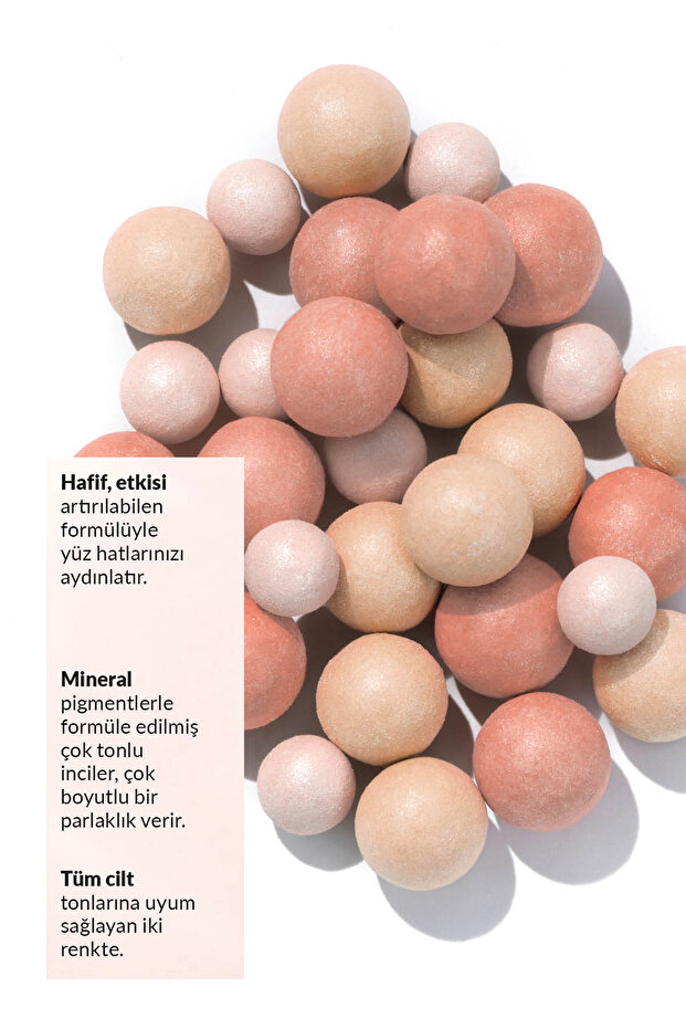 Aydınlatıcı İnciler Light Peach - 4