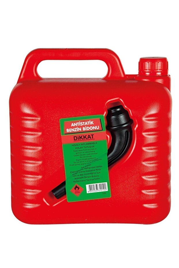 علبة بنزين 5 لتر مع منقار - 1