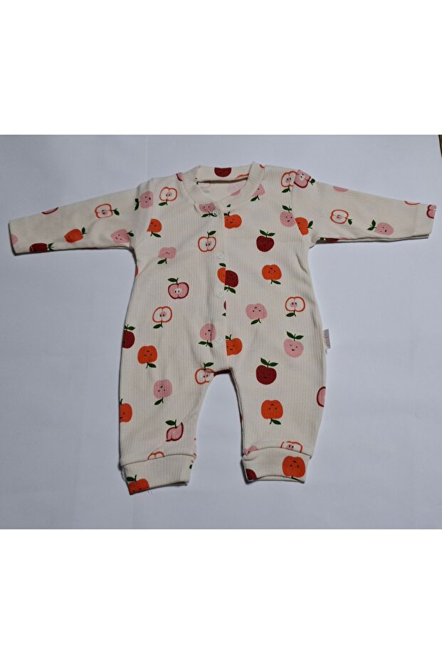 Manşetli Bebek Tulumu