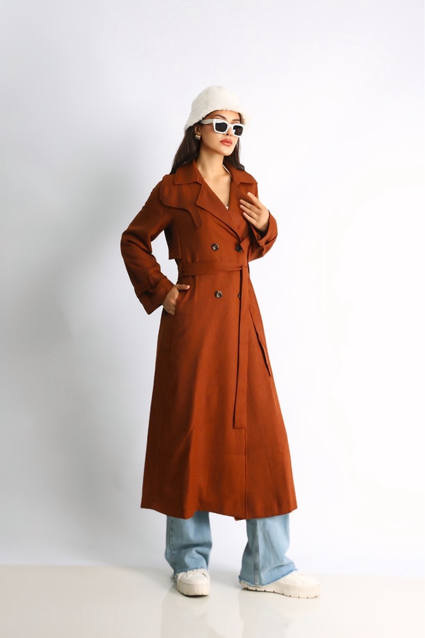 Parrot oversize trençkot - 5