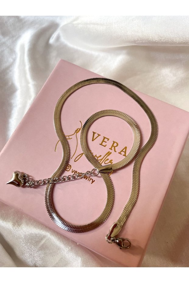 Vera Jewellery Unisex Italian Steel Chain