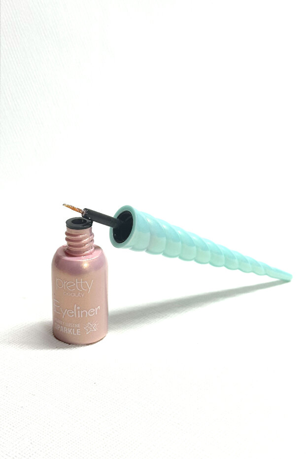 Simli Likit Eyeliner Glitter Fırçalı - 3