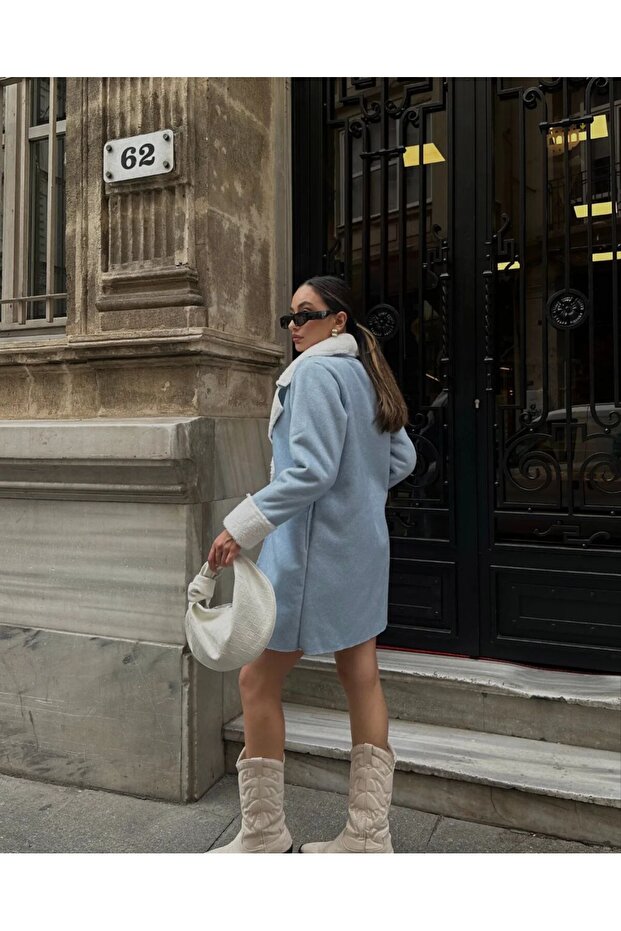 UZUN CEP DETAYLI ZR KABAN - 1