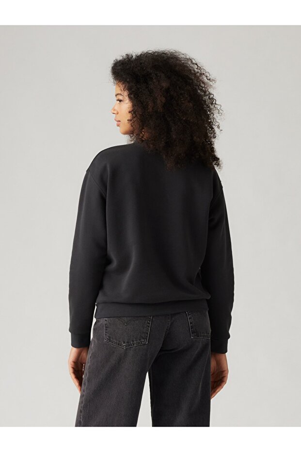 DAMEN SWEATSHIRT SCHWARZ - 2