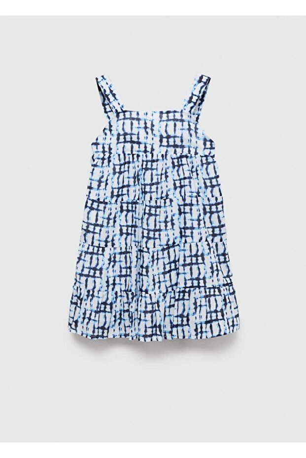 Batik Desenli Elbise - 2