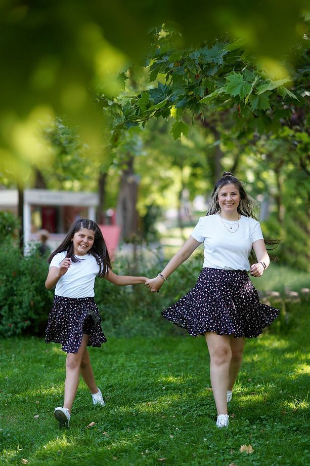 Eylül Elif Butik Anne Kız Şort Etek ( Ürün Tek fiyattır) - 4