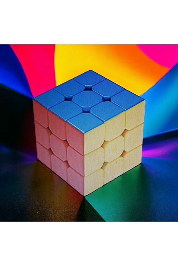 Professional 3X3 Neon Color Speed Cube - Intelligence and Patience Cube - 4
