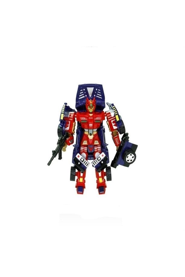 Transformers Conversion Dönüşebilen Robot Araba Sesli Işıklı Transformers Mavi - 2