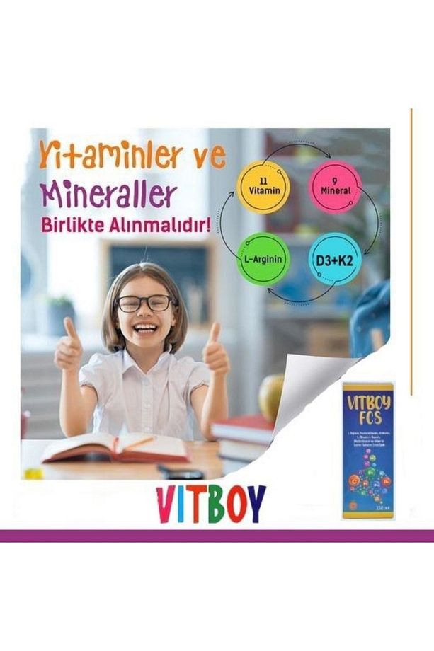 Fcs Multivitamin Ve Mineral Içeren Takviye Edici Gıda 150 ml Şurup 2 Adet - 3
