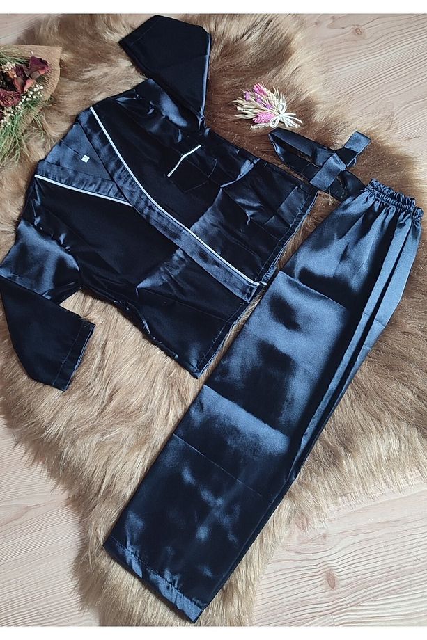 Sünnet Pijaması Erkek Saten Pijama Takımı - 1
