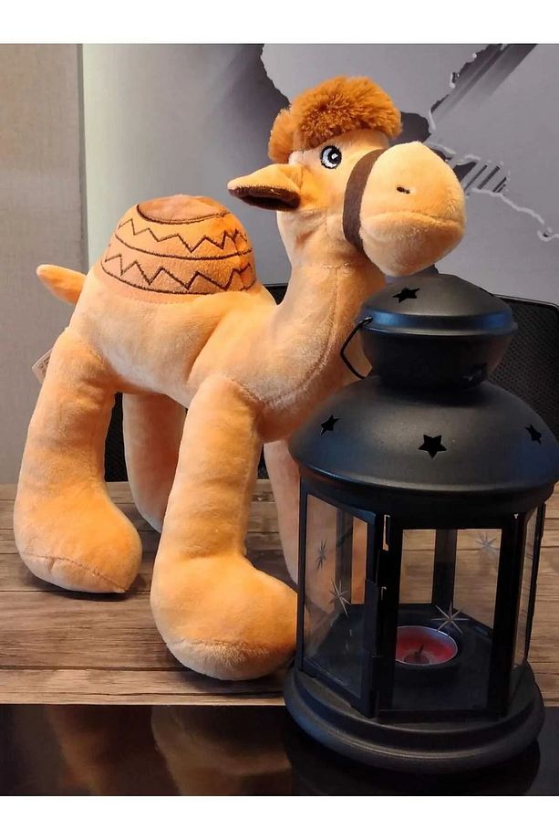 Oyuncak Deve Peluş Yüksek Kalite İthal Kumaş Camel 30 Cm - 1