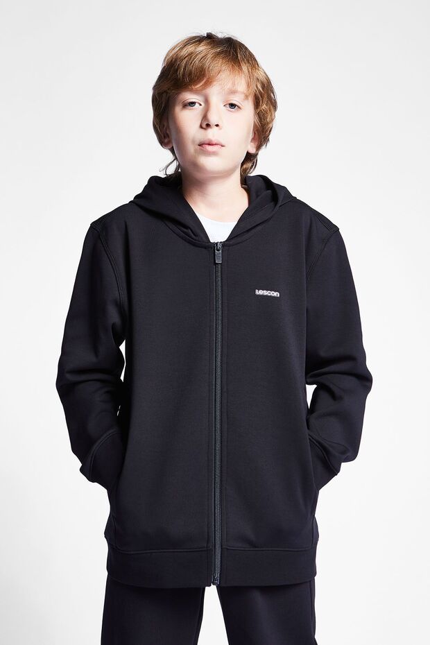 Children's Zippered Hooded Sweatshirt 25S-3226-25B