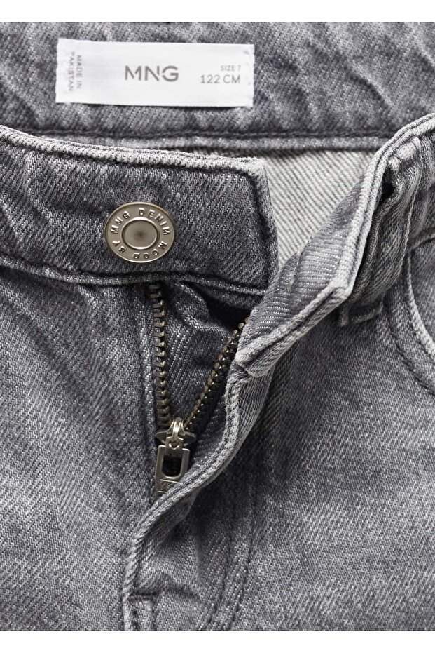 Dikişşsiz denim şort - 4