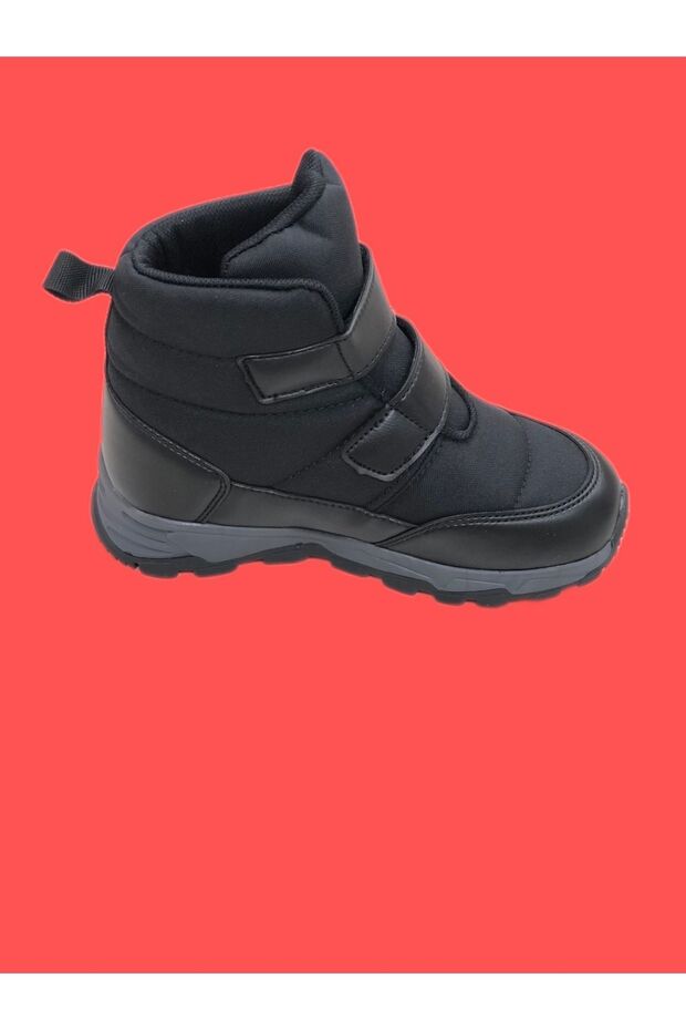 KAFKASLAR SNOWSHELL 4183 cırtlı kız erkek anatomik kaymaz taban kar botu - 3