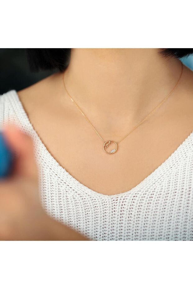 Pırlanta Aşk Kolye - 1