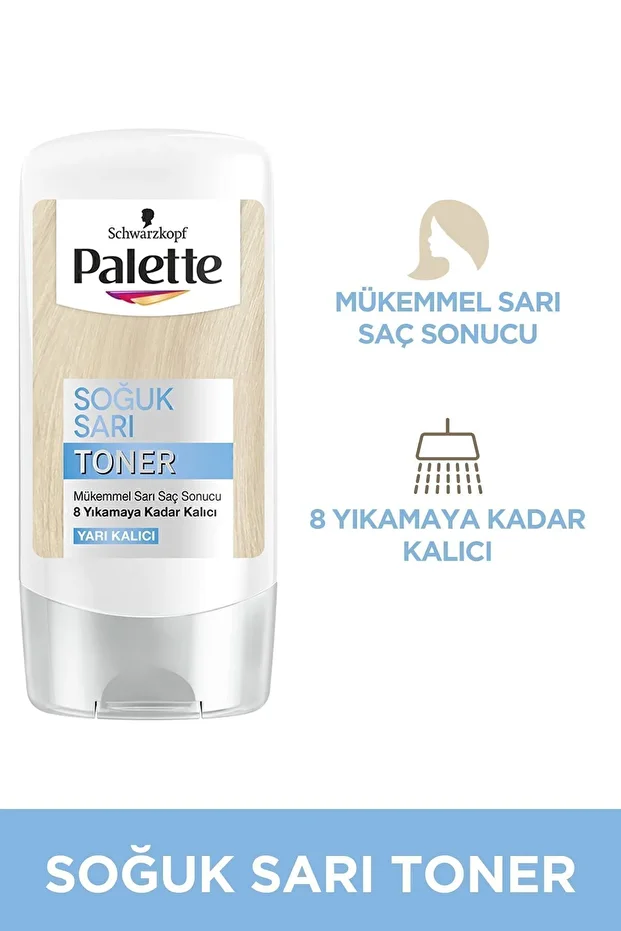 Toner Soğuk Sarı Blonder - 1