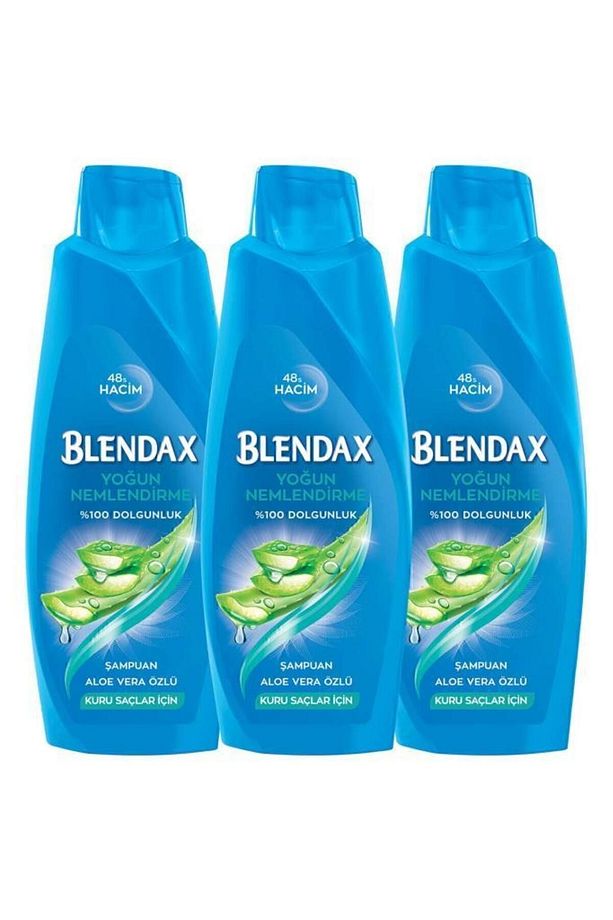 Yoğun Nemlendirme Aloe Vera Özlü Şampuan 500 ml X 3 Adet - 1