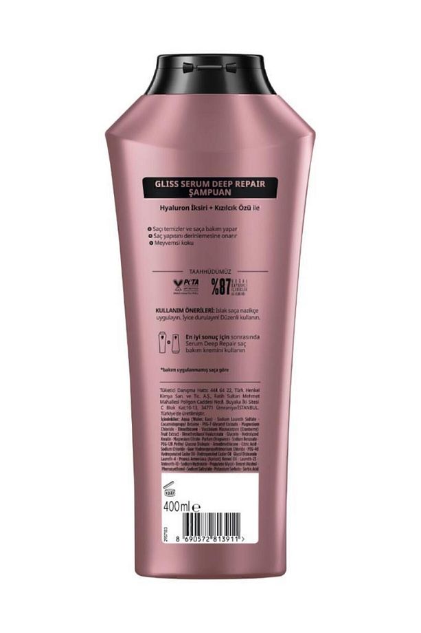 Serum Deep Repair Onarıcı Şampuan 400 ml x 2 Adet - 4
