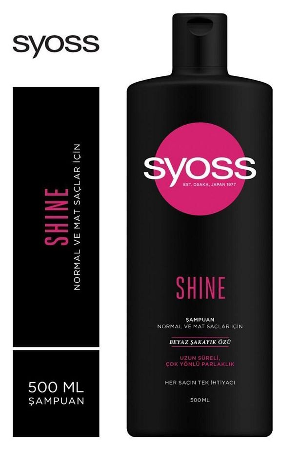 Shine Şampuan 500 ml - 3 Adet - Saç Temizliği ve Bakımı - 3