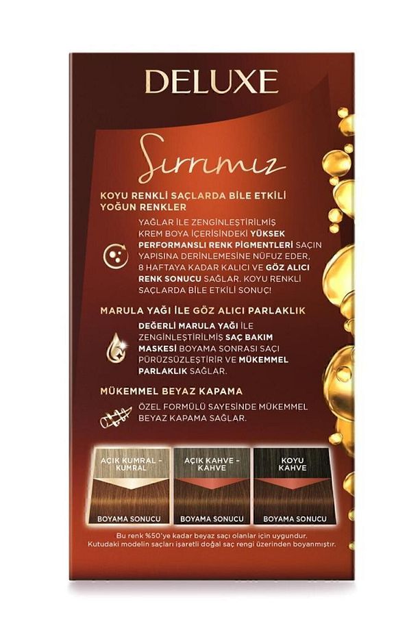 Deluxe Yoğun Renkler 7-57 Tarçın Kahve X 2 Adet Saç Boyası - 3