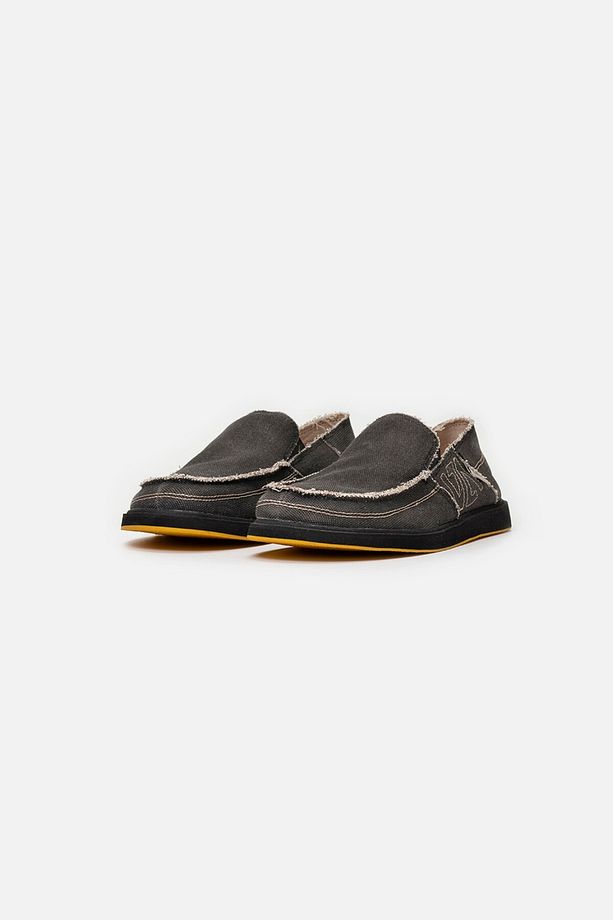 1331 Linen Espadril Keten Erkek Ayakkabı Siyah - 4