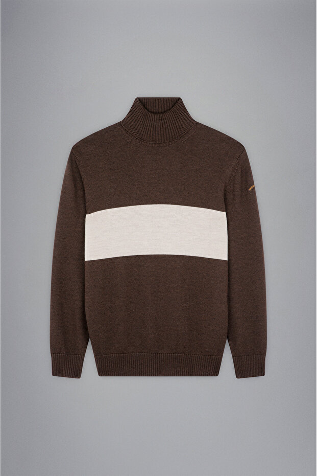 MEN'S WOOLLEN TURTLENECK - 5