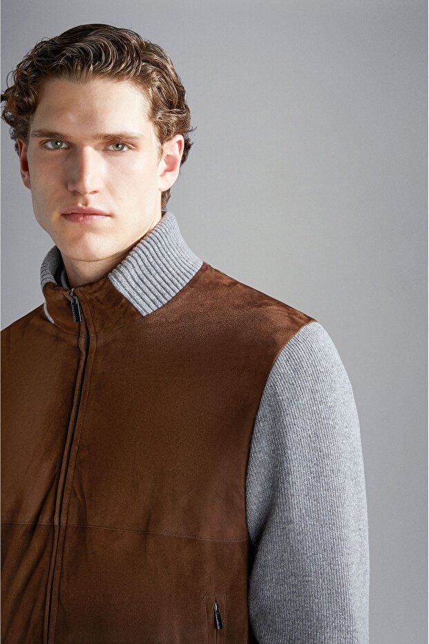 MEN'S ZIPPED PULLOVER C.W. WOOL - 3