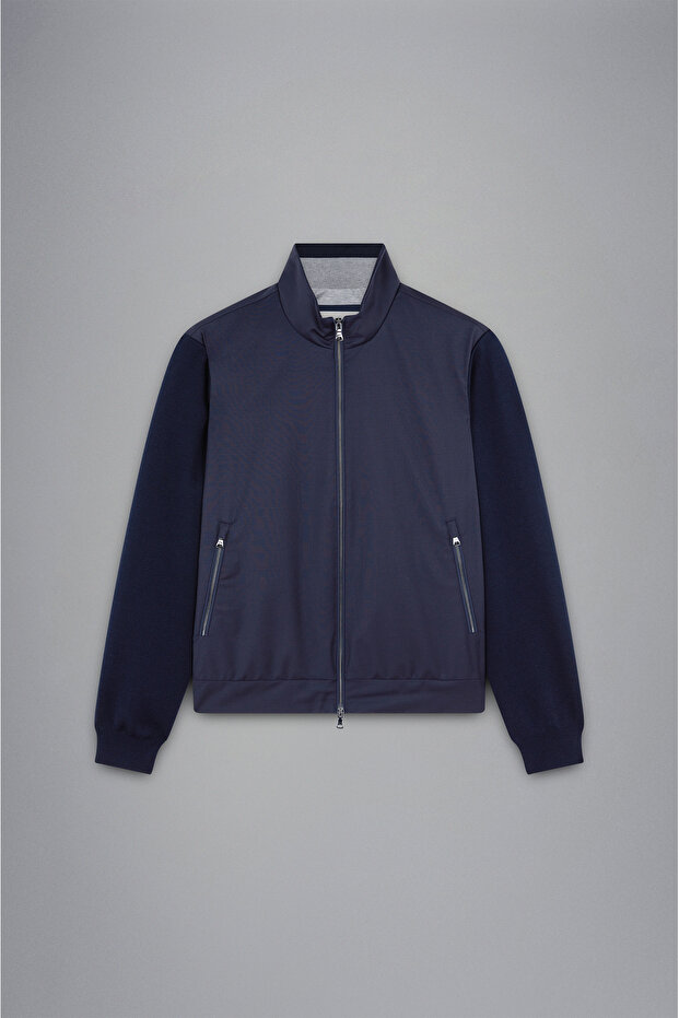 MEN'S ZIPPED PULLOVER C.W. WOOL - 5
