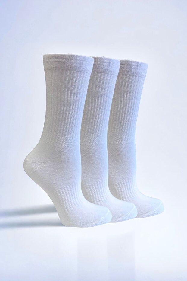 Men's 3-Piece Tennis Boy Sports Socks