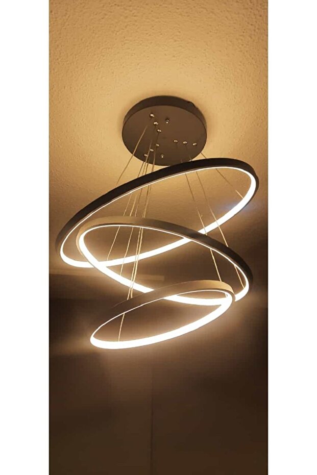 Led Avize Sarkıt 3renk - Pamir 60 Cm - 5