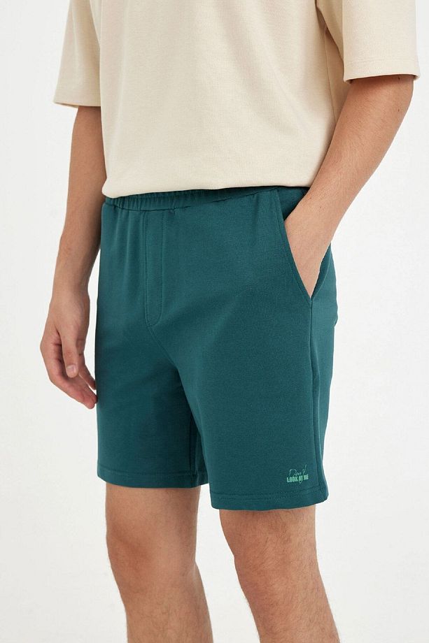 Slim Fit Dar Kesim Dar Paça Şort A3893ax24hs - 7