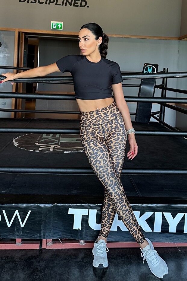 Leopard Pattern Tights - 4