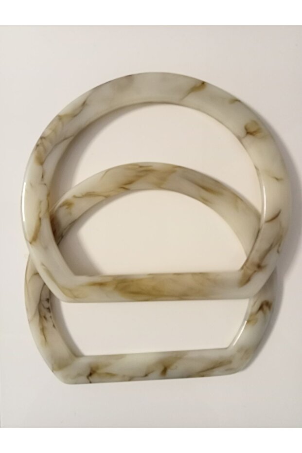 Pd Bone Look Acrylic Bag Handle