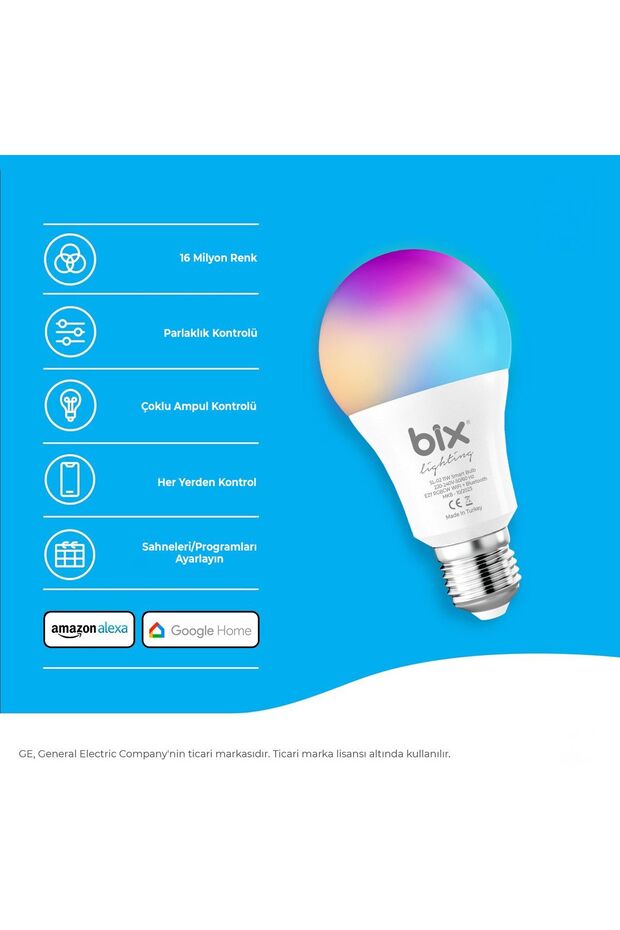 Sl-02 11w Aura Rgb Led Akıllı Wifi Ampul Tüya Yazılım Destekli - 3