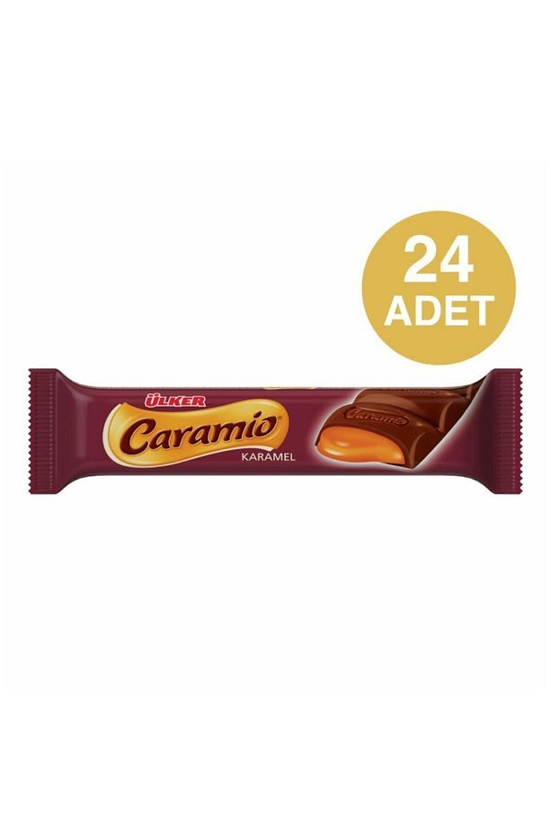 Caramio Karamelli Baton Çikolata 32gr X 24 Adet - 1